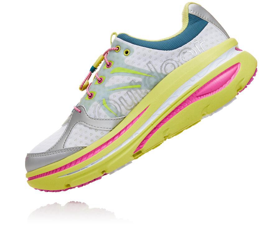 Hoka One One Running Shoes Womens White - OV X Bondi B - 26371WKJR